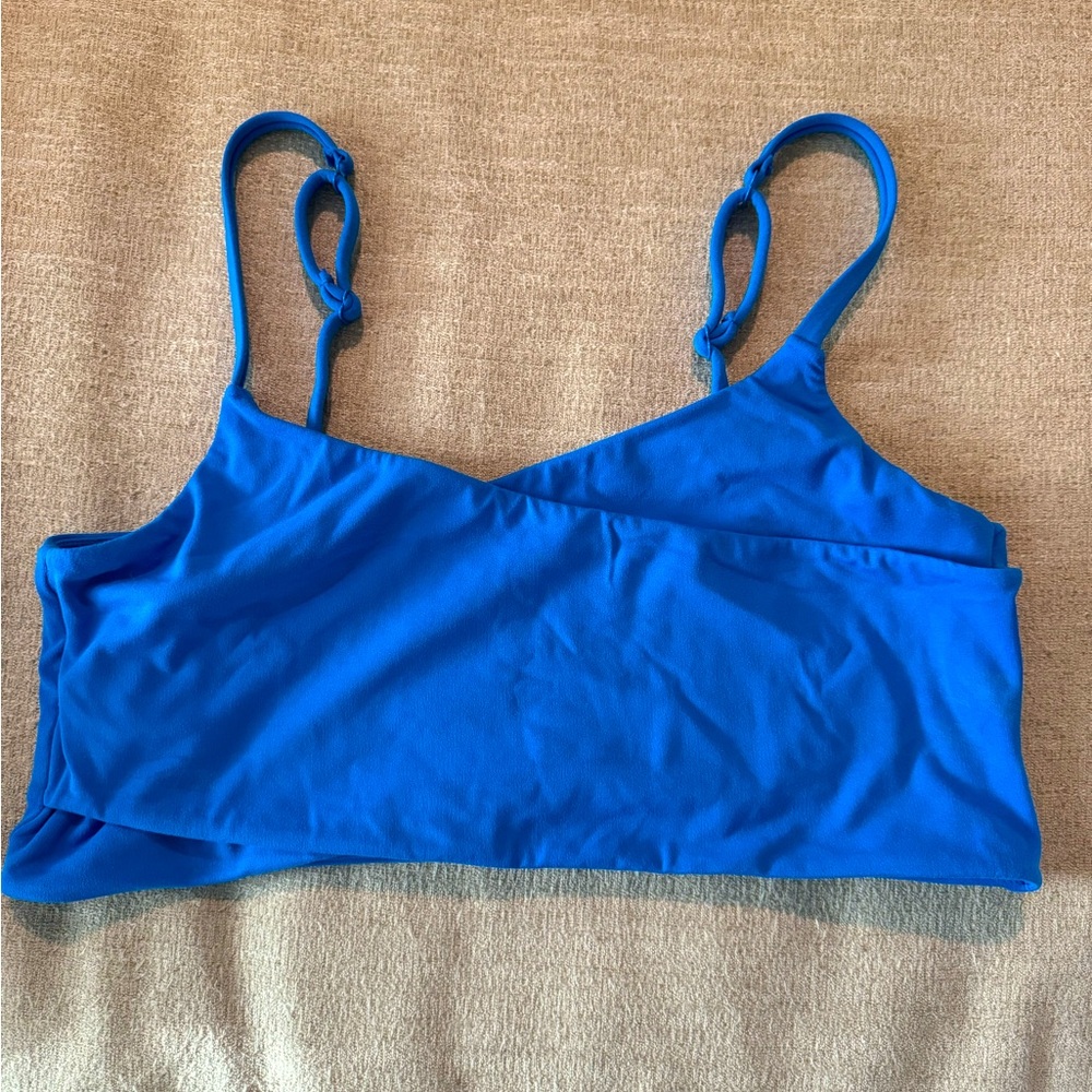 Paragon Air Silk Wrap Bra - Blue Lagoon XXL